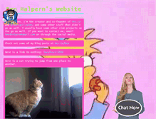 Tablet Screenshot of benhalpern.com